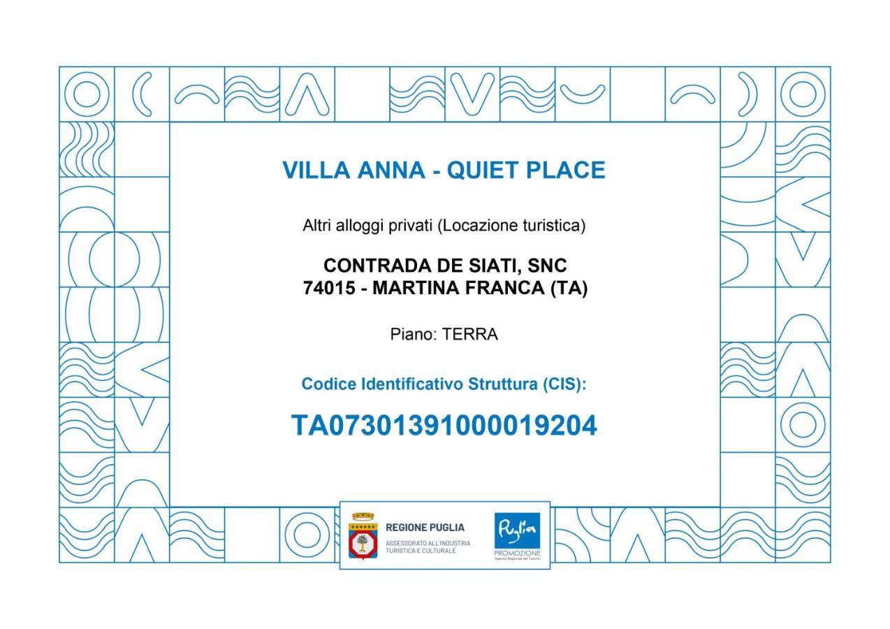 Silent Place Martina Franca Kültér fotó
